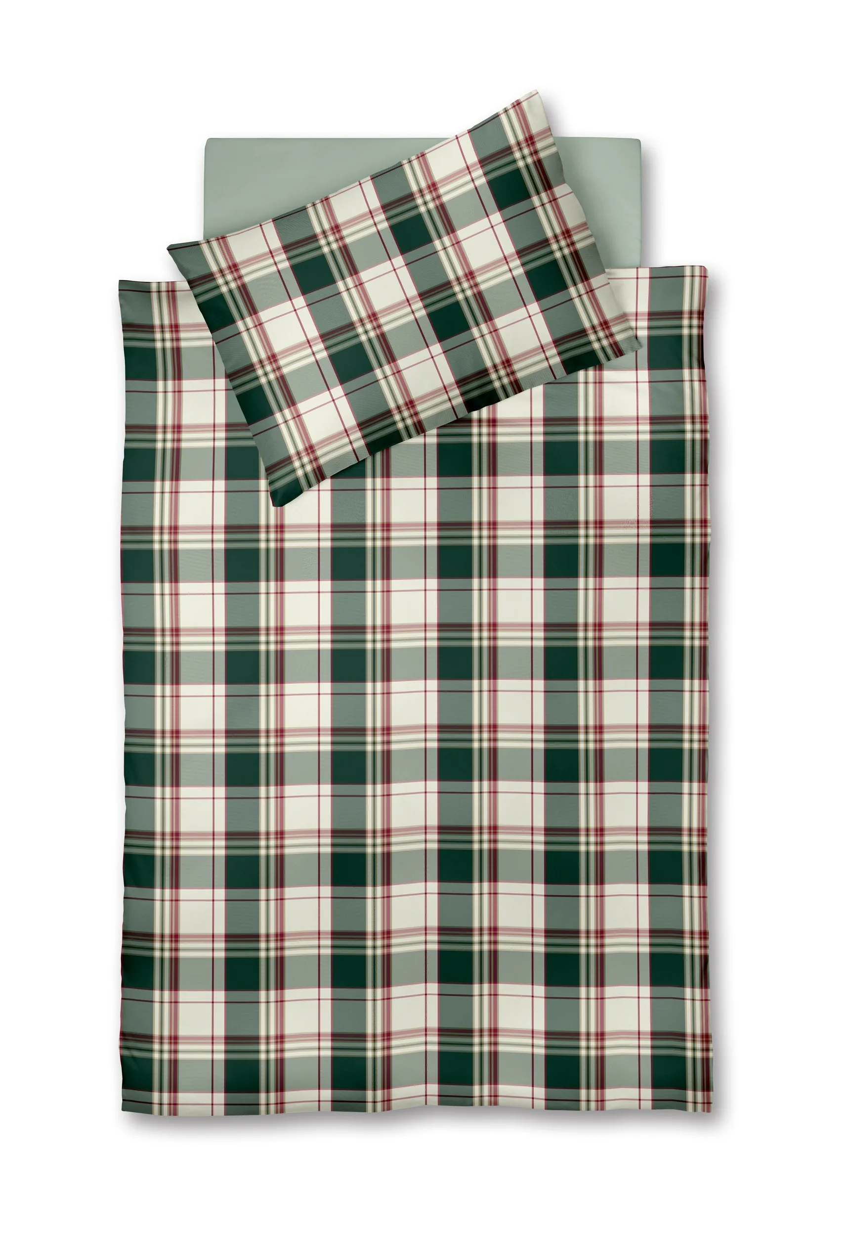 Lech 055084 Bettwäsche aus Köper-Flanell