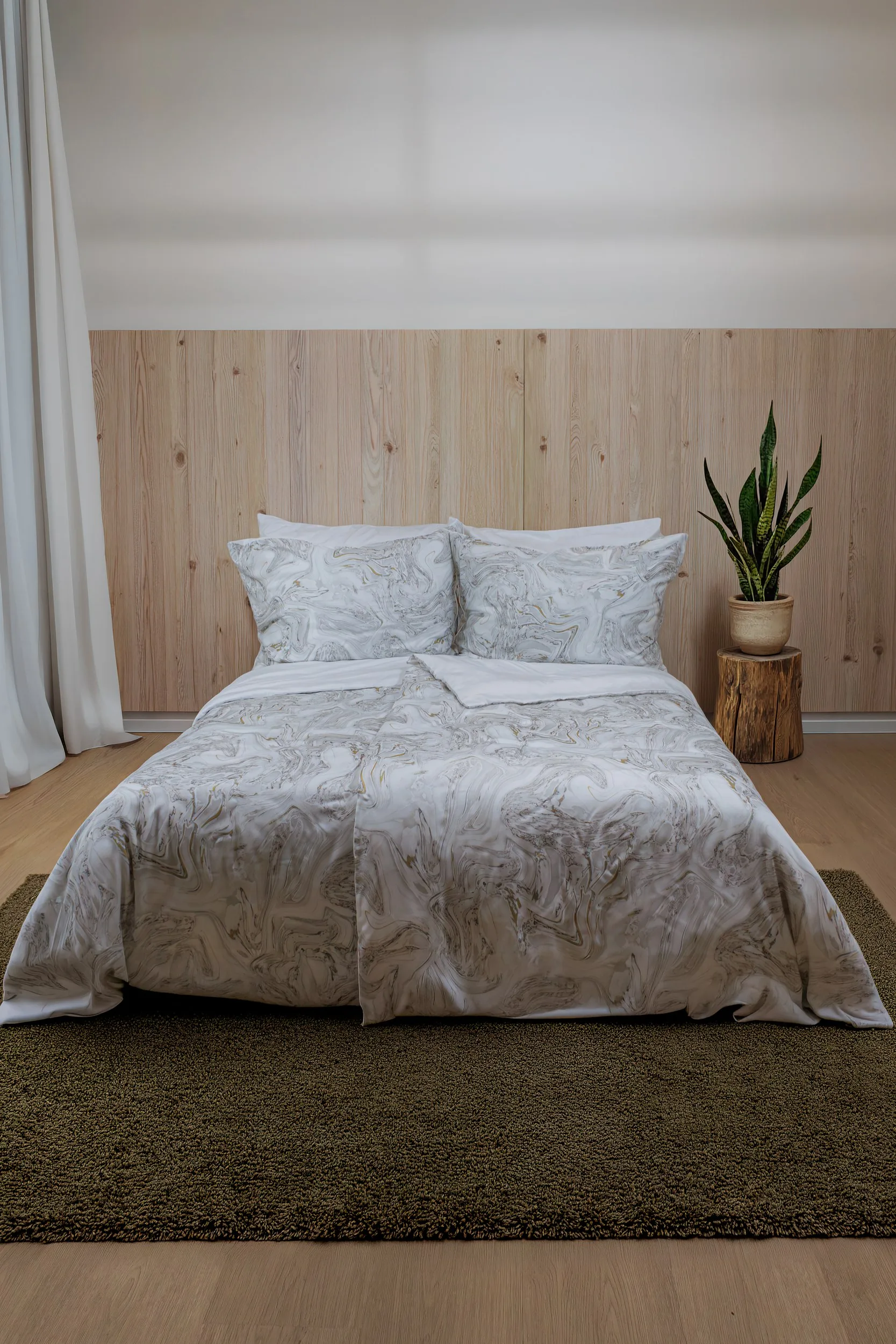 Luxury 055117 Bettwäsche aus TENCEL™ Lyocell Fasern