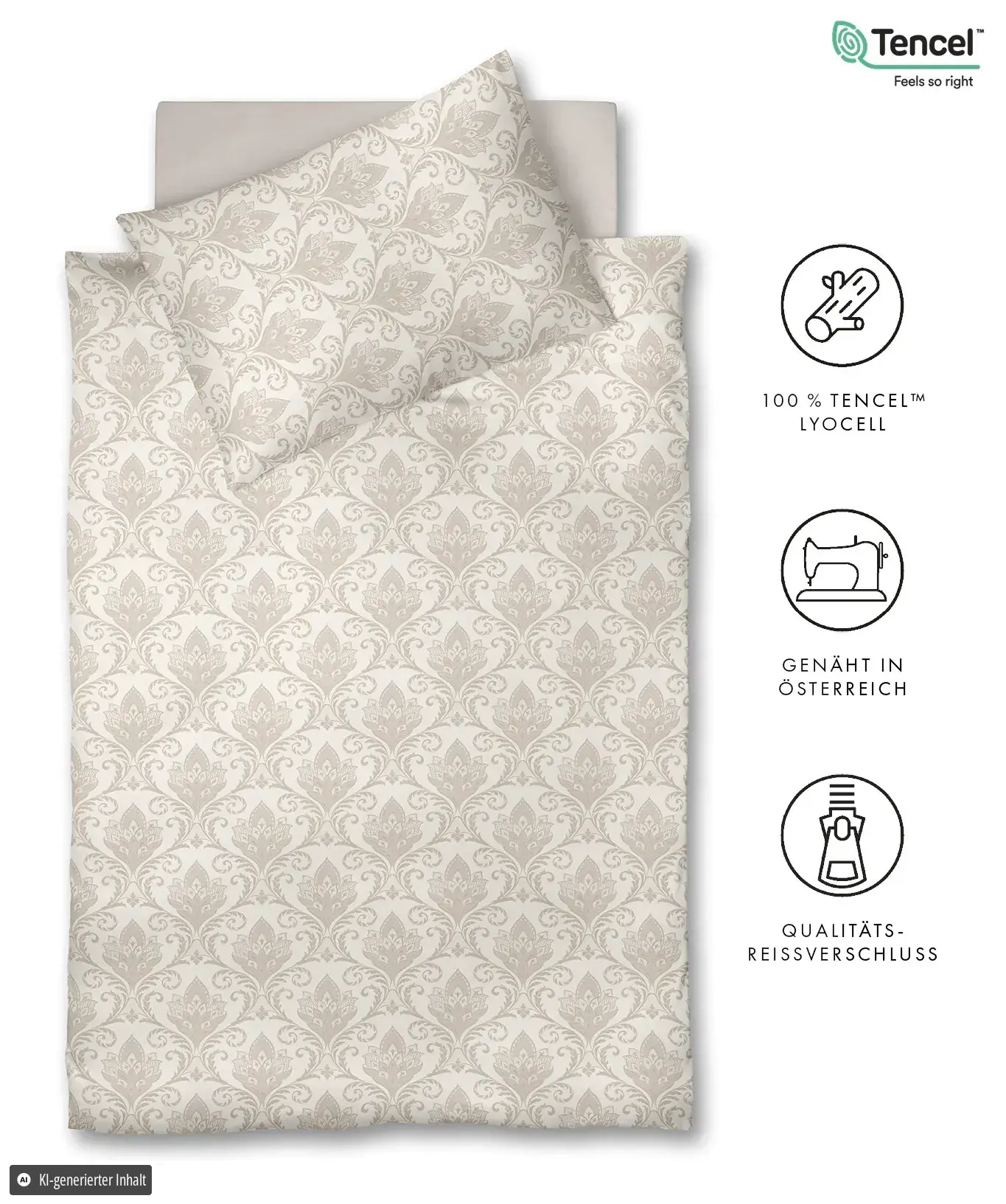 Luxury Jacquard Sandstone – Freisteller