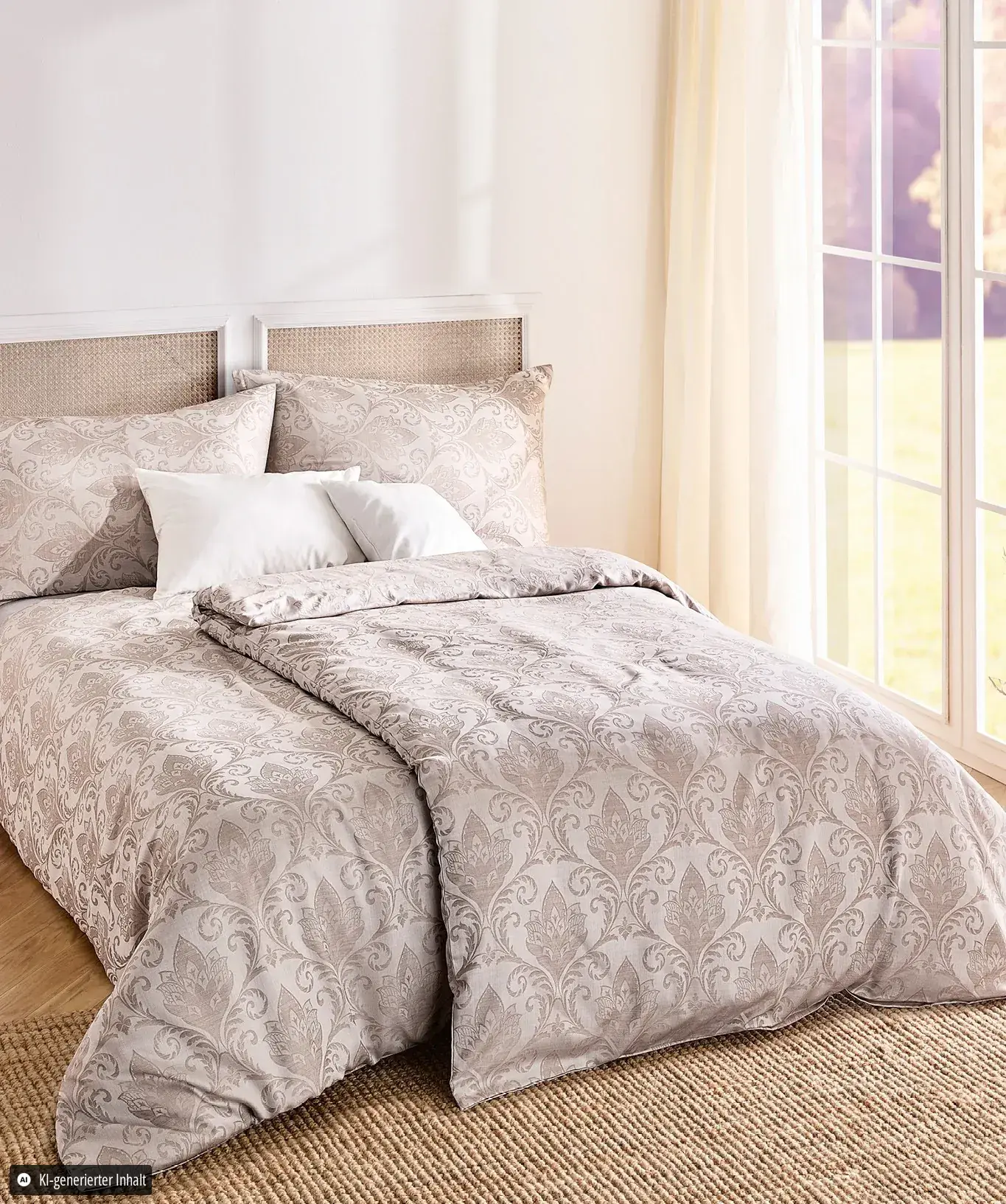 Luxury Jacquard Sandstone – Ambiente