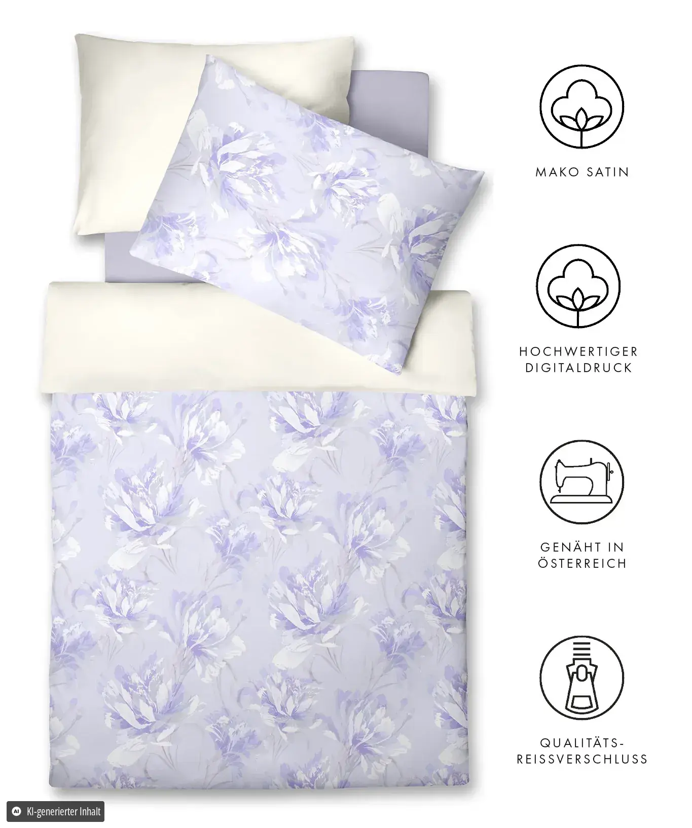Bed Art Lilac – Freisteller