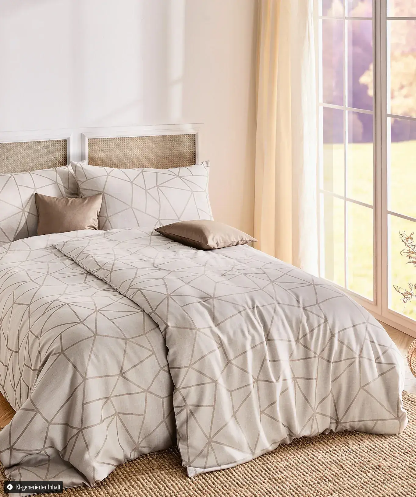 Luxury Jacquard Sandstone – Ambiente
